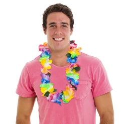 Sale Windy City Novelties Tie Dye Silk Flower Leis