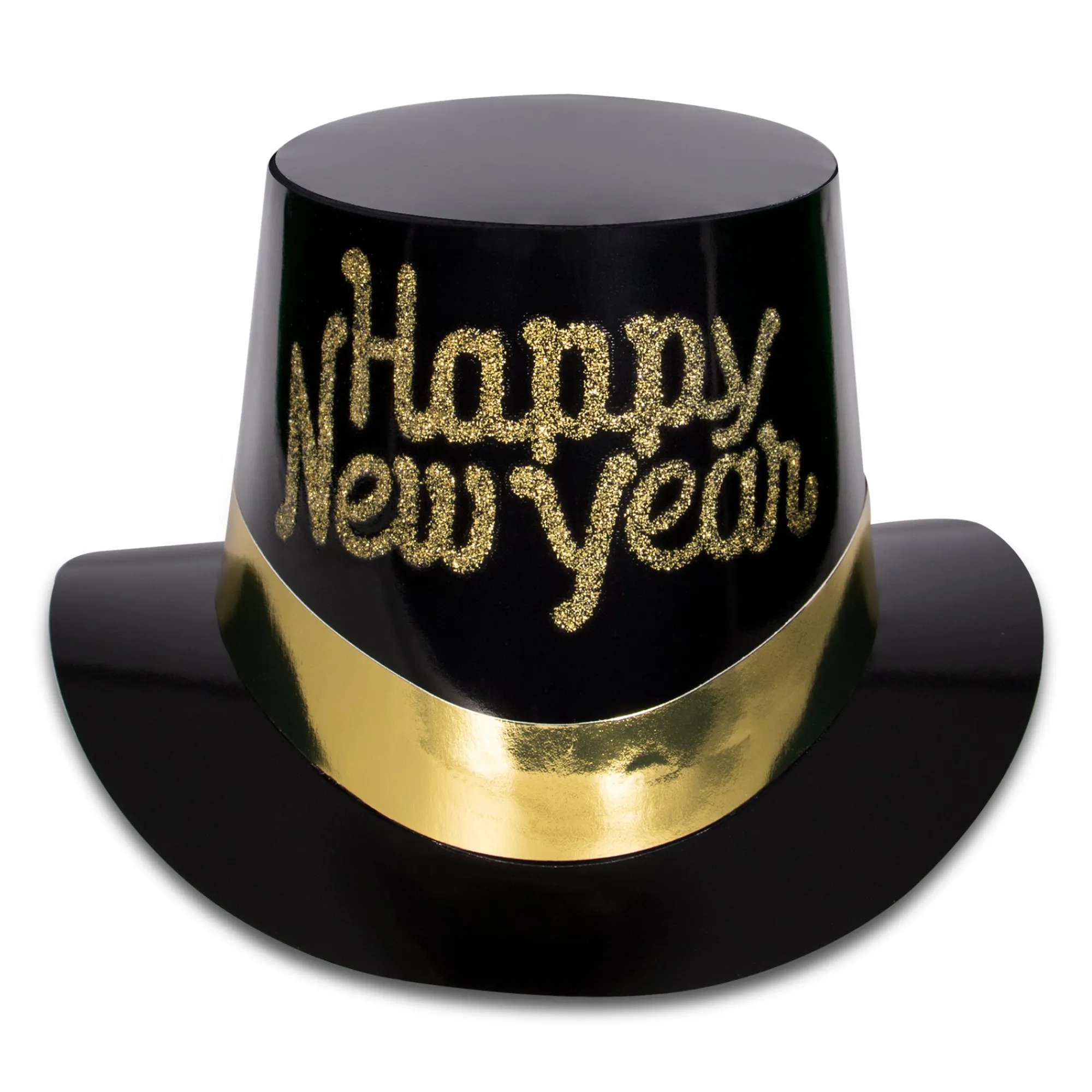 Clearance Windy City Novelties Tiffany Black & Gold New Year Party Kit for 10