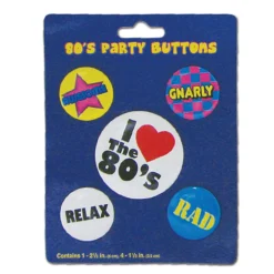New Windy City Novelties Totally 80's Pins
