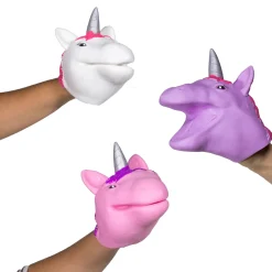 Hot Windy City Novelties Unicorn Hand Puppets