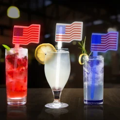Online Windy City Novelties USA Flag Glow Wands