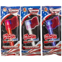 Online Windy City Novelties USA Flag Glow Wands