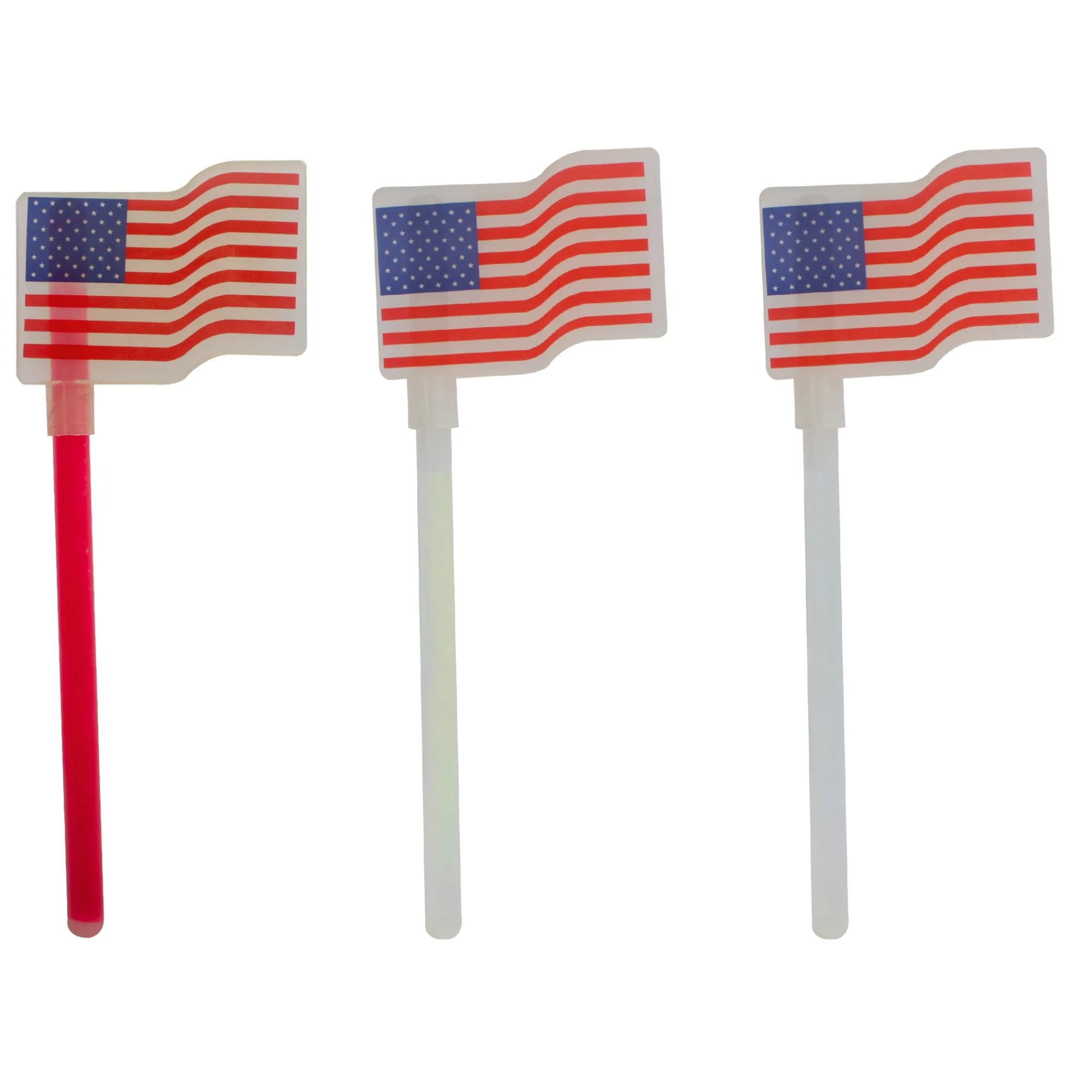Online Windy City Novelties USA Flag Glow Wands