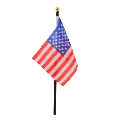 Best Windy City Novelties USA 4"x6" Cloth Flags