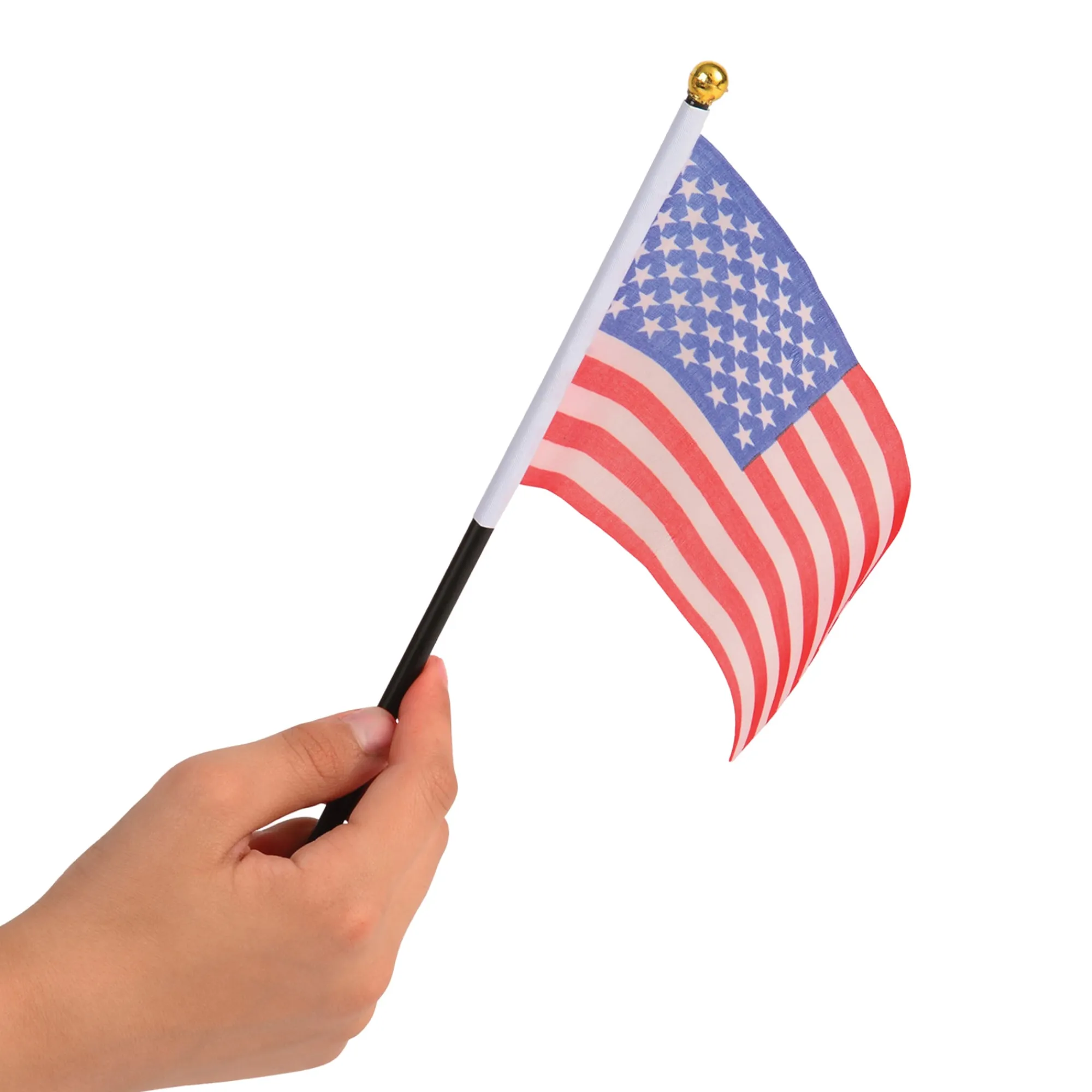 Best Windy City Novelties USA 4"x6" Cloth Flags