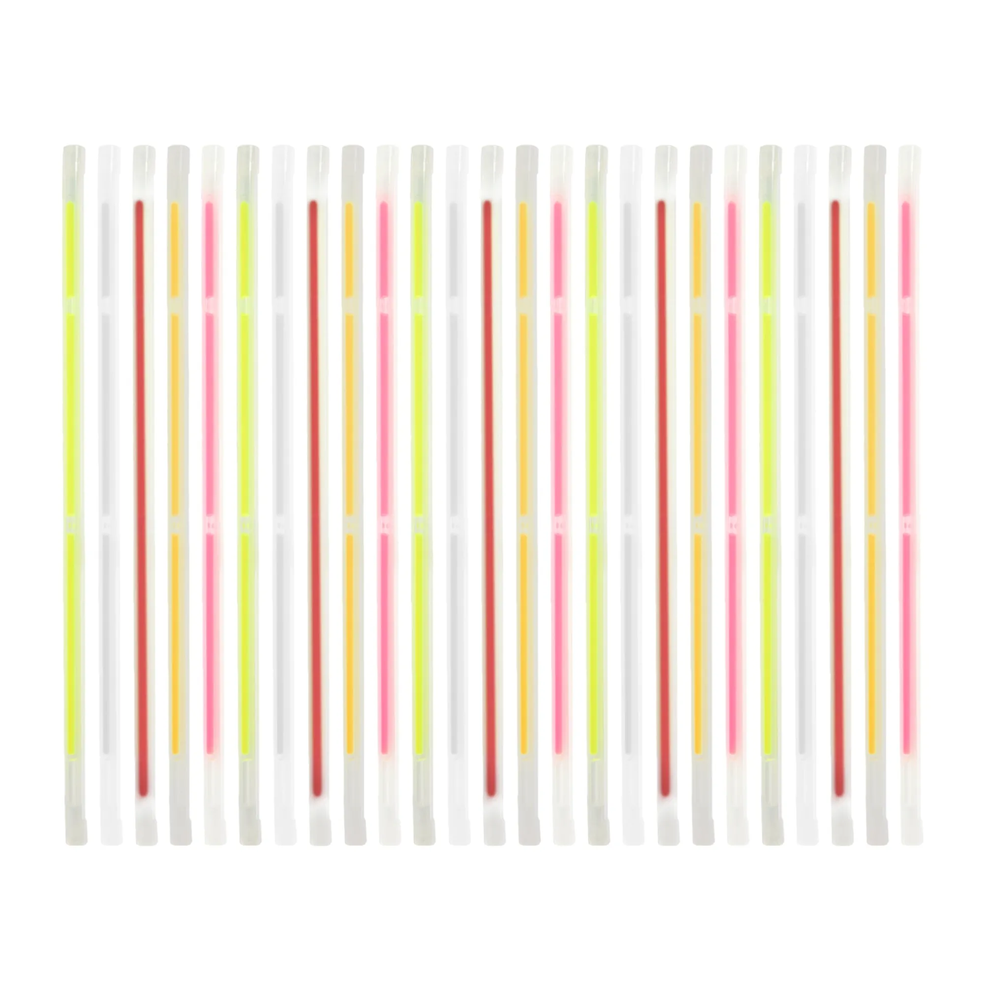 Clearance Windy City Novelties Variety Pack 9" Glow Straws Assorted Colors
