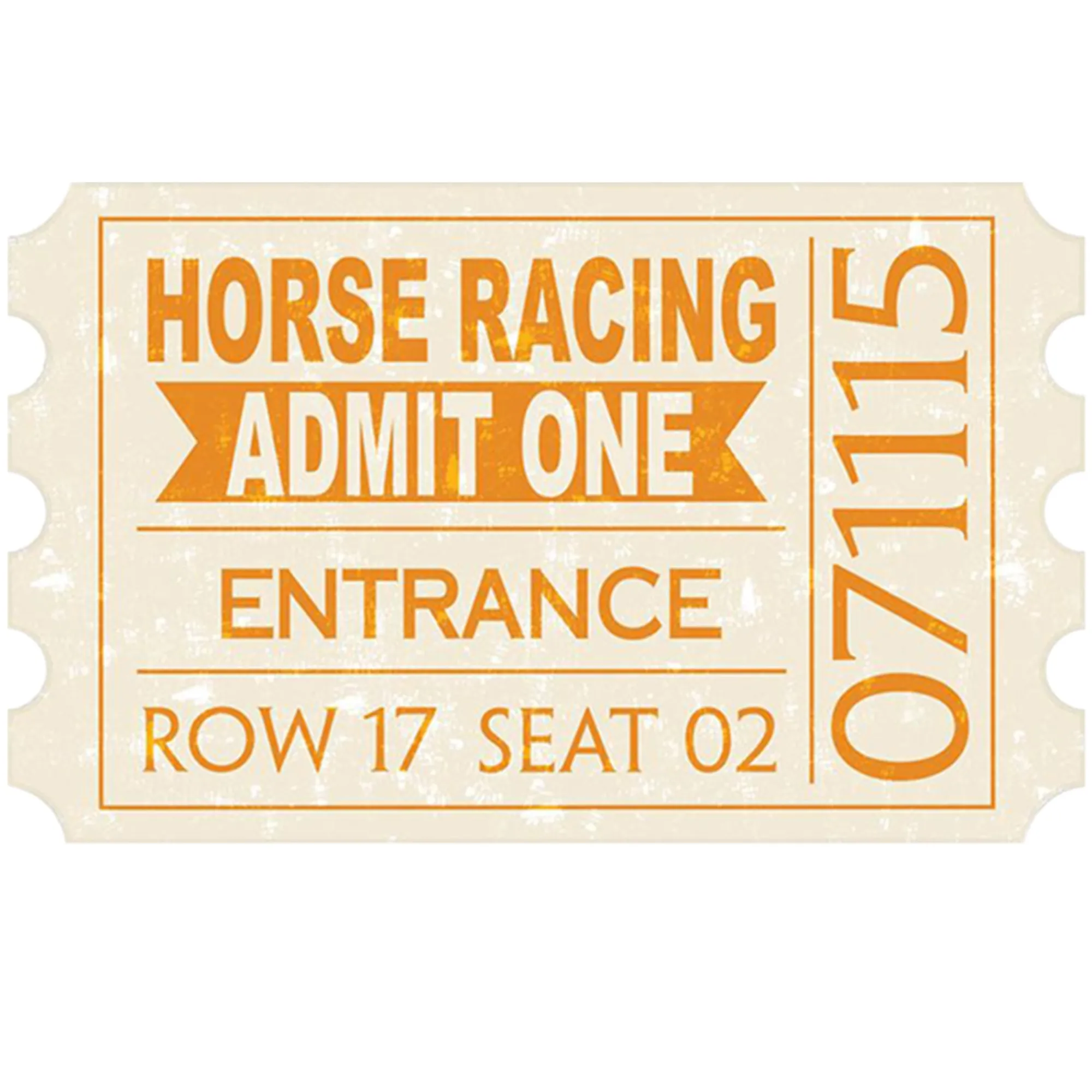 New Windy City Novelties Vintage Horse Racing Mini Cutouts