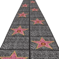 Clearance Windy City Novelties Walk of Fame Star Floor Runner