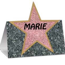 Windy City Novelties Walk of Fame Stars Place Cards