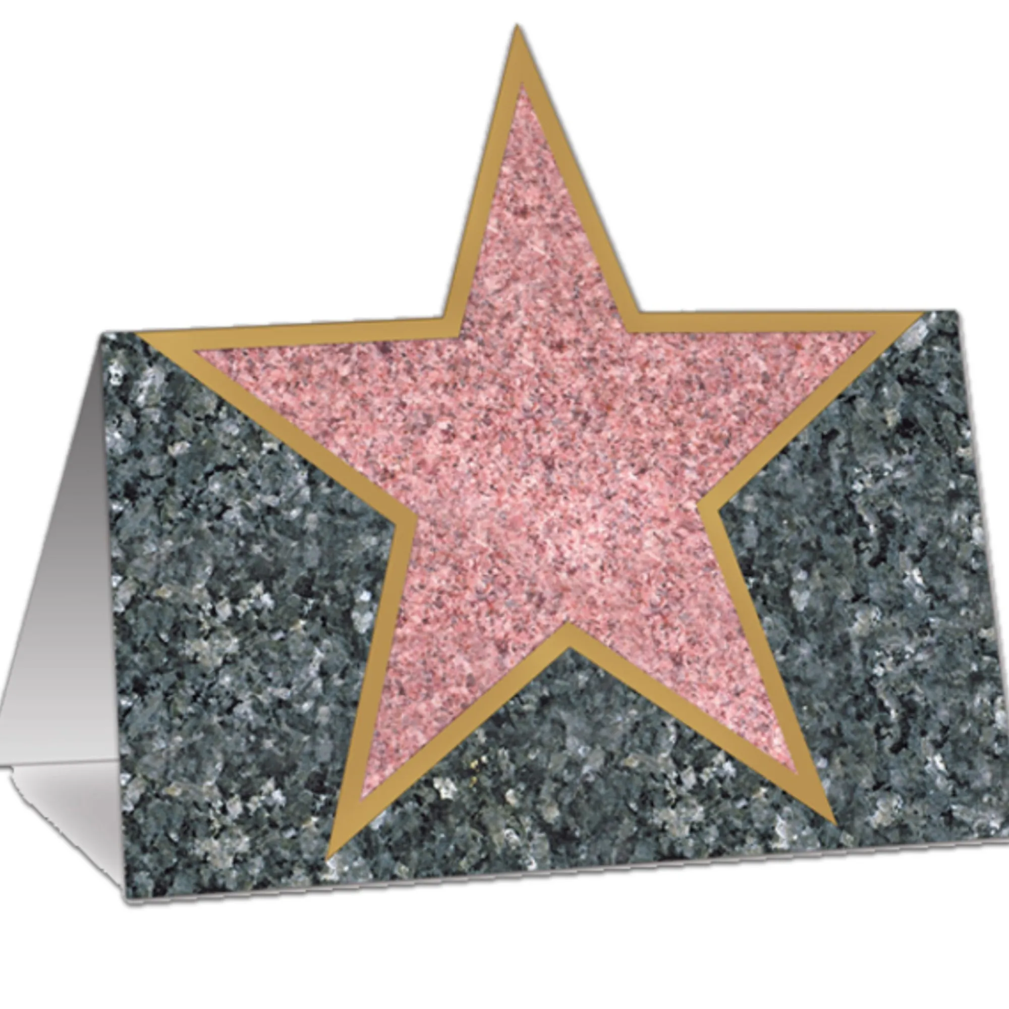 Windy City Novelties Walk of Fame Stars Place Cards