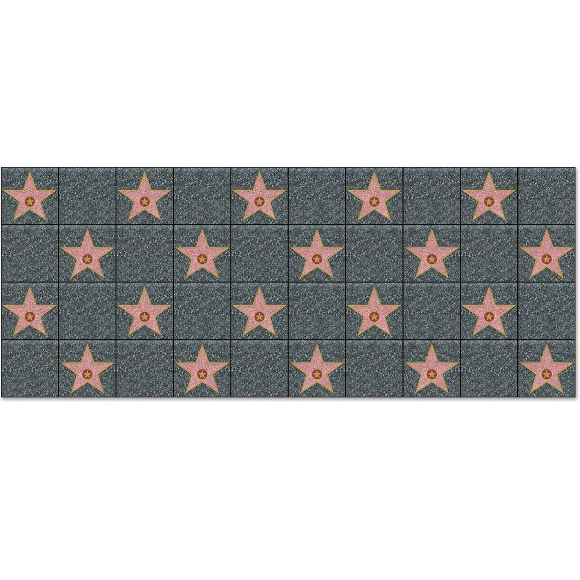 Best Windy City Novelties Walk of Fame Stars Room Roll