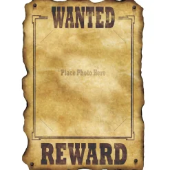 Sale Windy City Novelties Wanted Reward Photo Holder