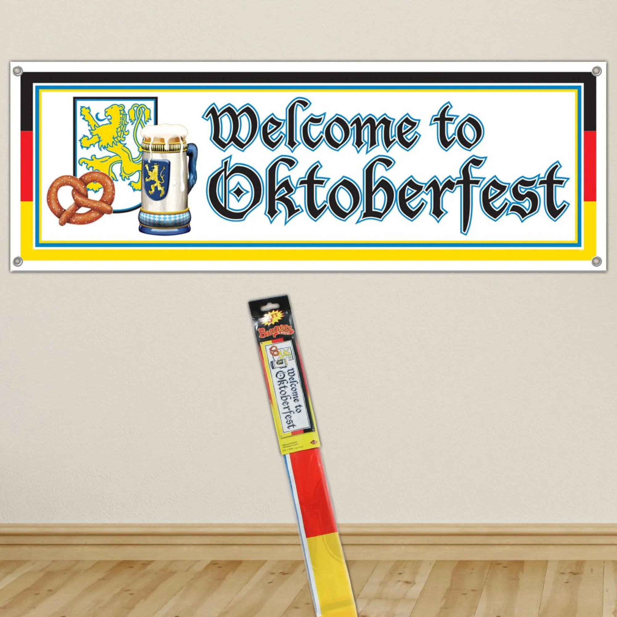 New Windy City Novelties Welcome To Oktoberfest Banner
