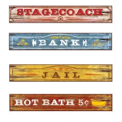 Online Windy City Novelties Western Sign Cutouts