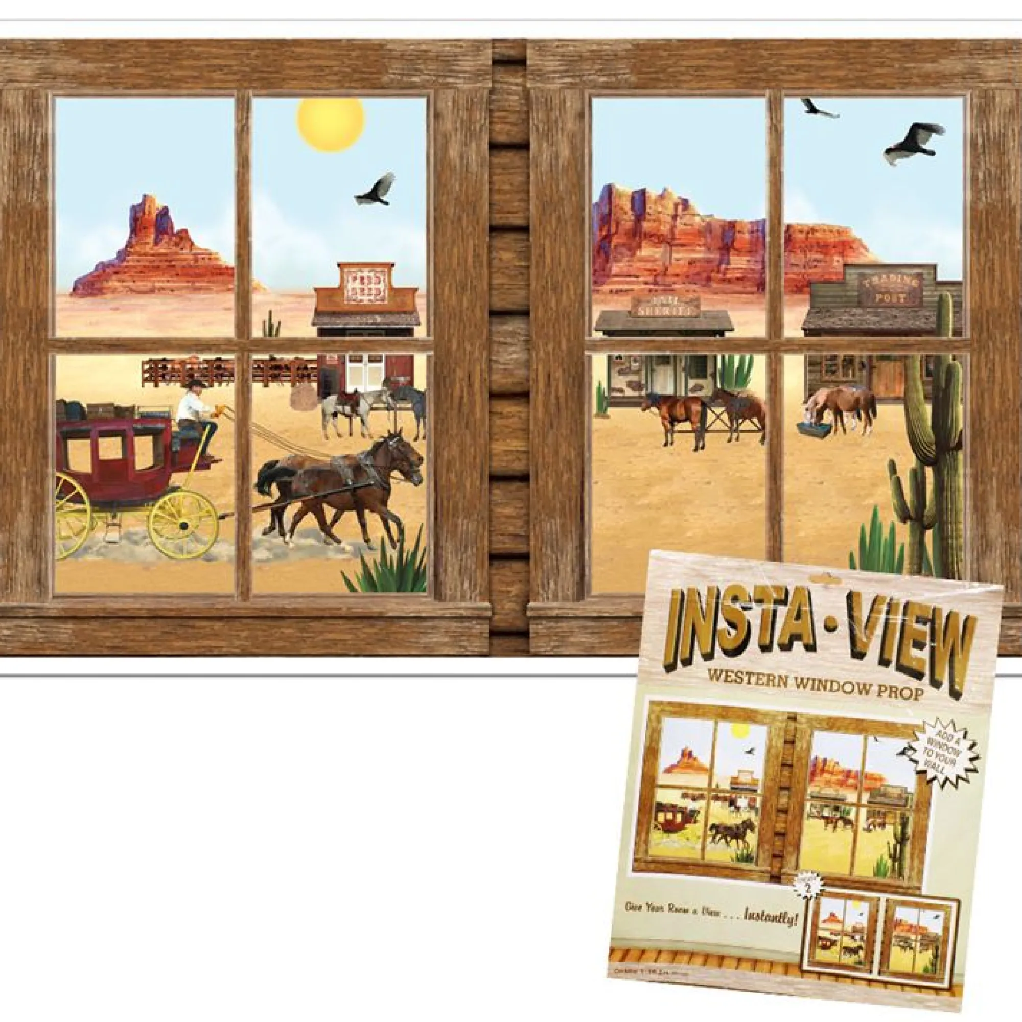 Discount Windy City Novelties Western View Decoration