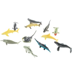 Windy City Novelties Whale & Shark Toy Figures