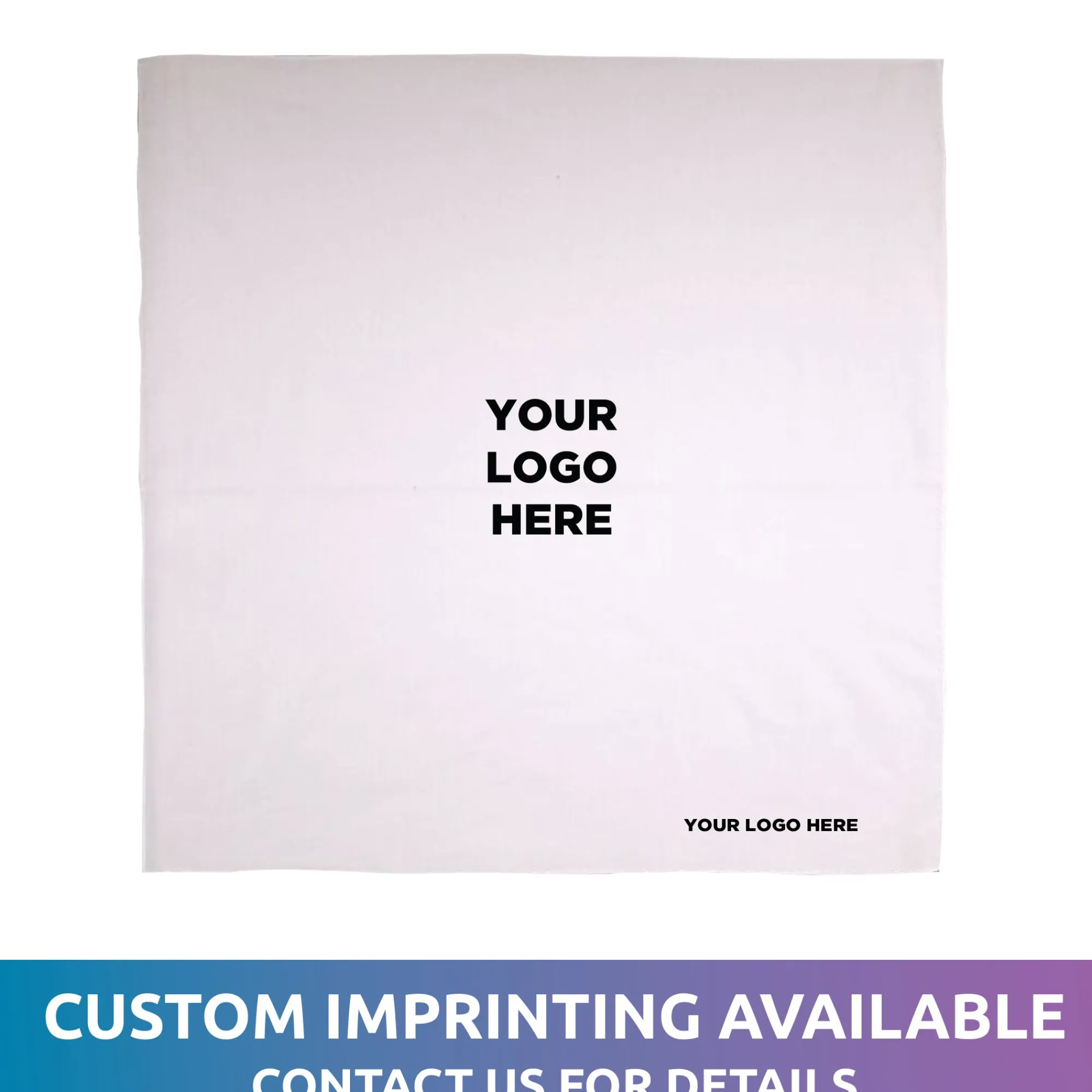 Hot Windy City Novelties Bandanas White