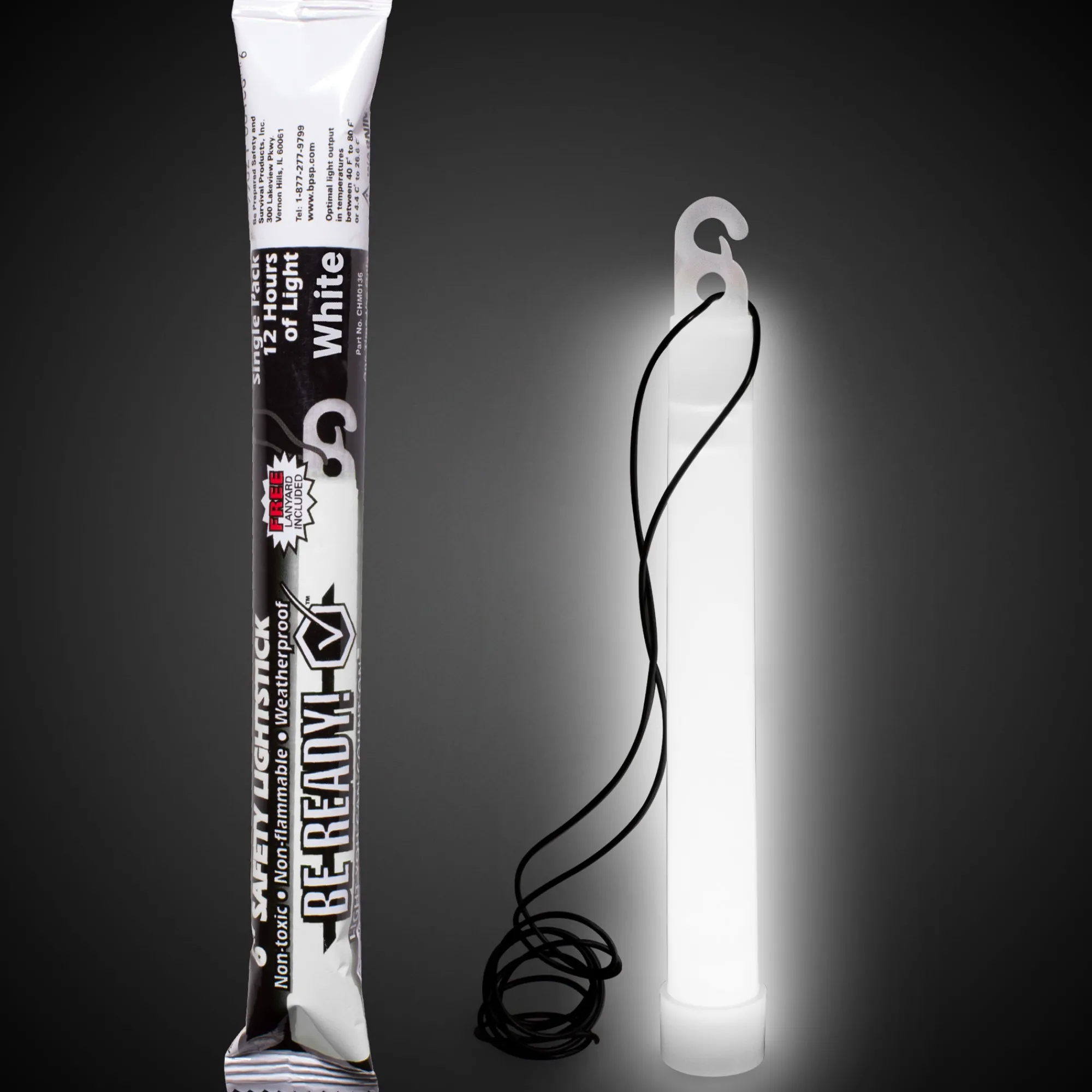 Online Windy City Novelties Be Ready 6" Safety Glow Stick White