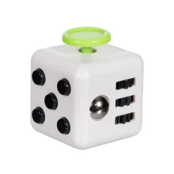 Sale Windy City Novelties White, Black & Green Focus Cube