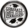 Clearance Windy City Novelties White Congrats Grad 8 1/2" Plates