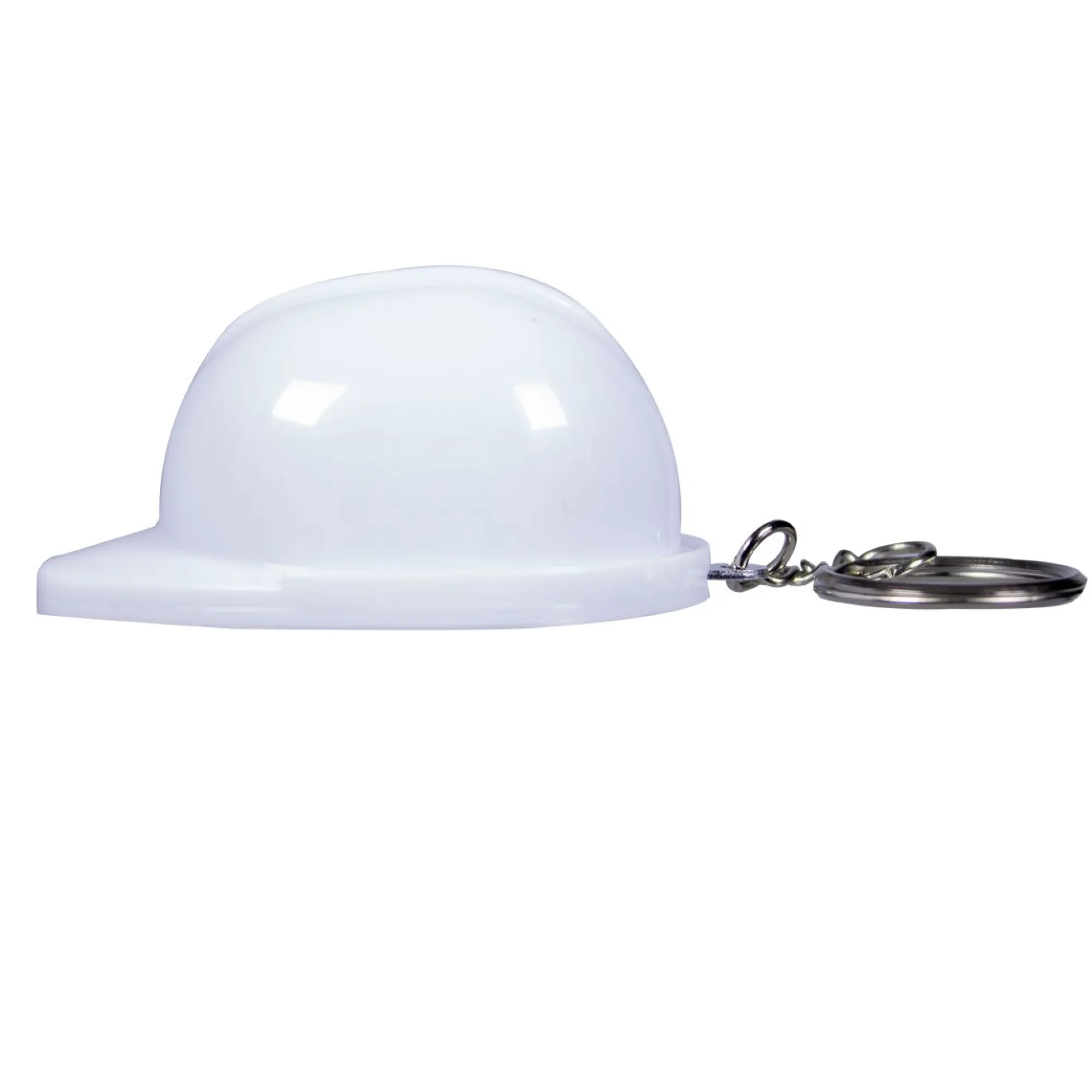 Outlet Windy City Novelties Construction Hat Bottle Opener Keychain White