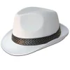 Outlet Windy City Novelties White Funky Fedora Hat