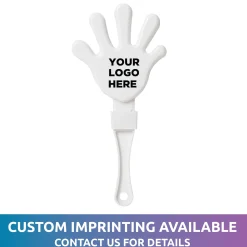 Sale Windy City Novelties White Hand Clappers