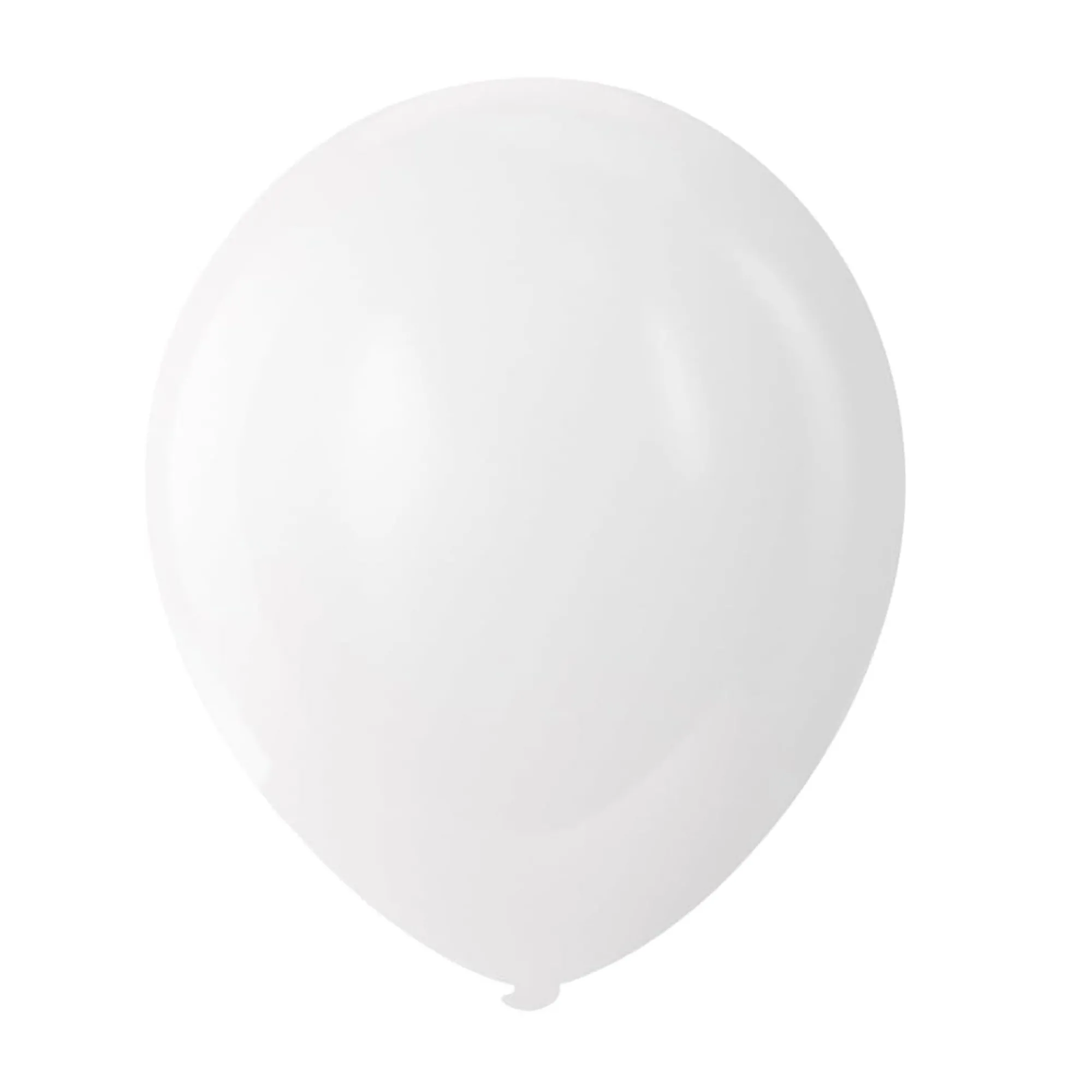 New Windy City Novelties White Latex 12" Balloons