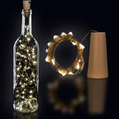 Outlet Windy City Novelties LED Cork String Light Set White