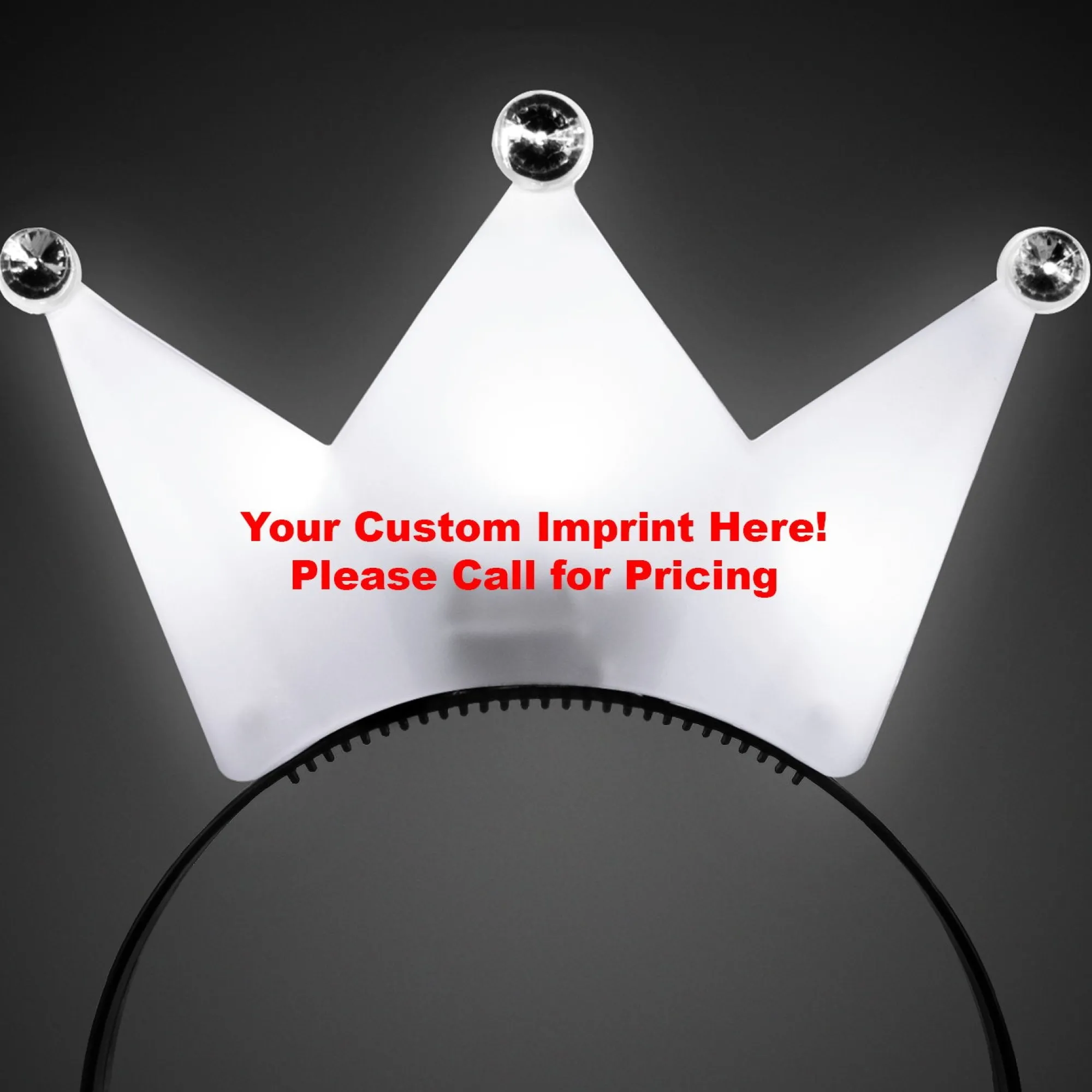 Hot Windy City Novelties White LED Crown Headband