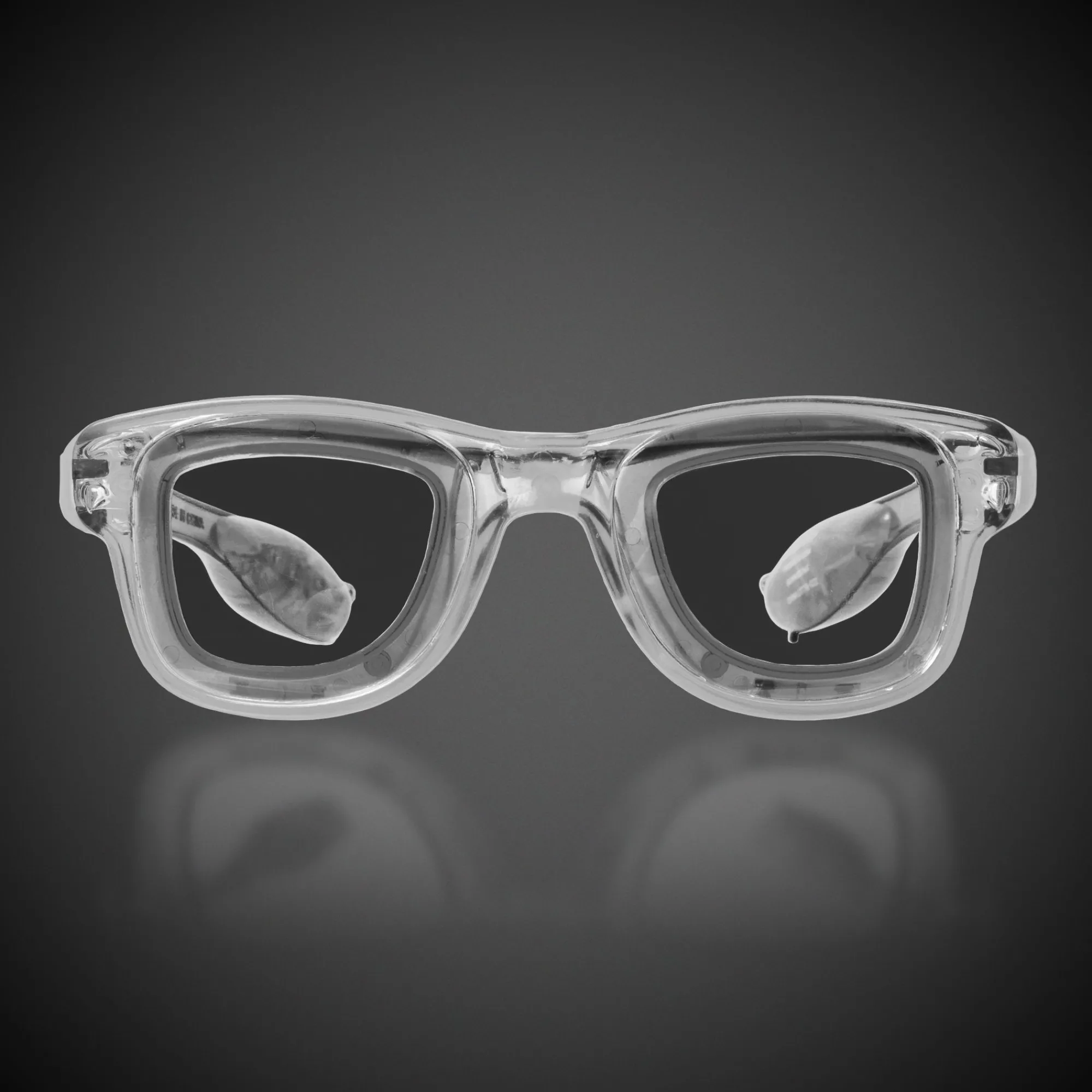 Windy City Novelties LED Retro Sunglasses White