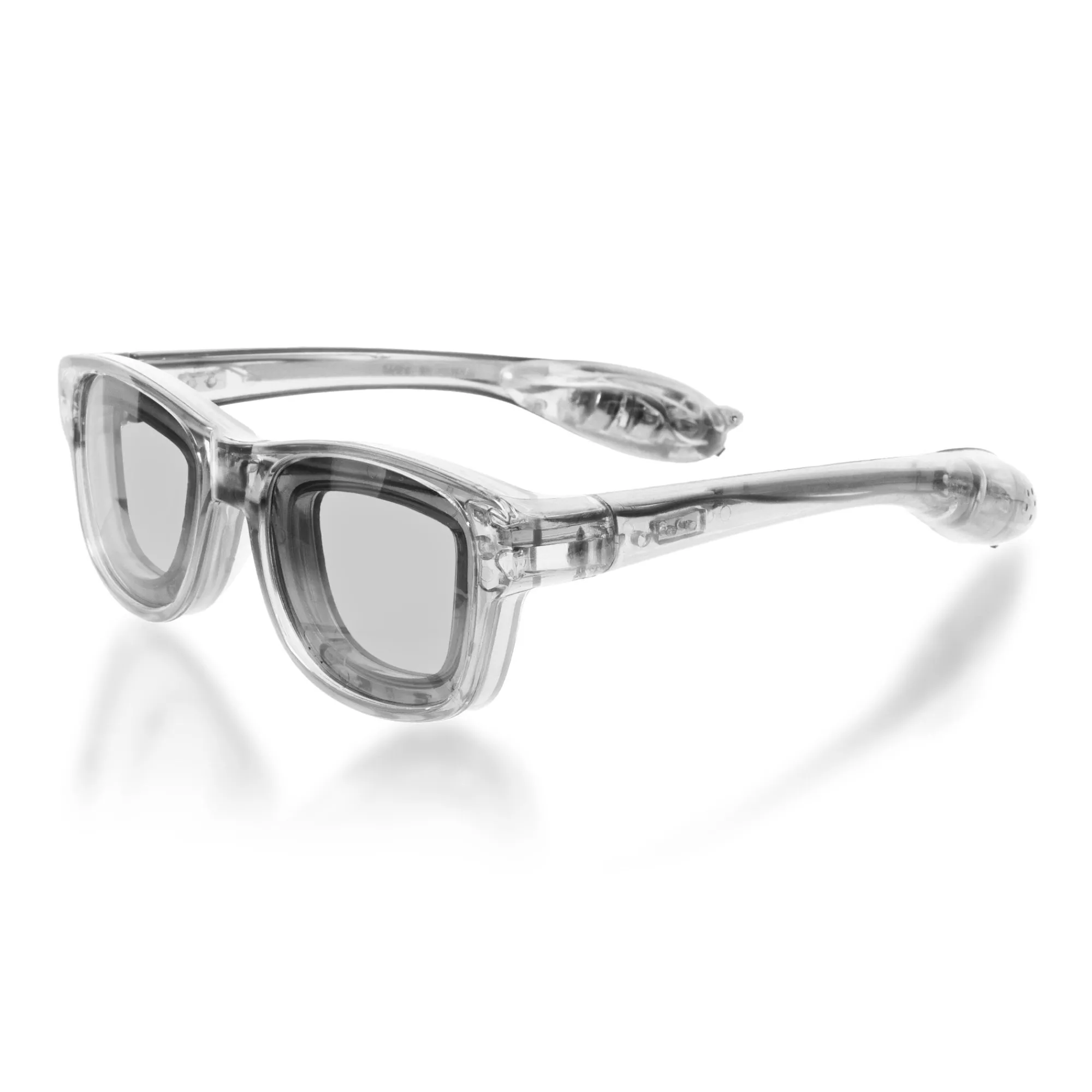 Windy City Novelties LED Retro Sunglasses White