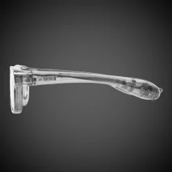 Windy City Novelties LED Retro Sunglasses White