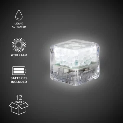 Clearance Windy City Novelties Liquid-Activated LED Ice Cubes White