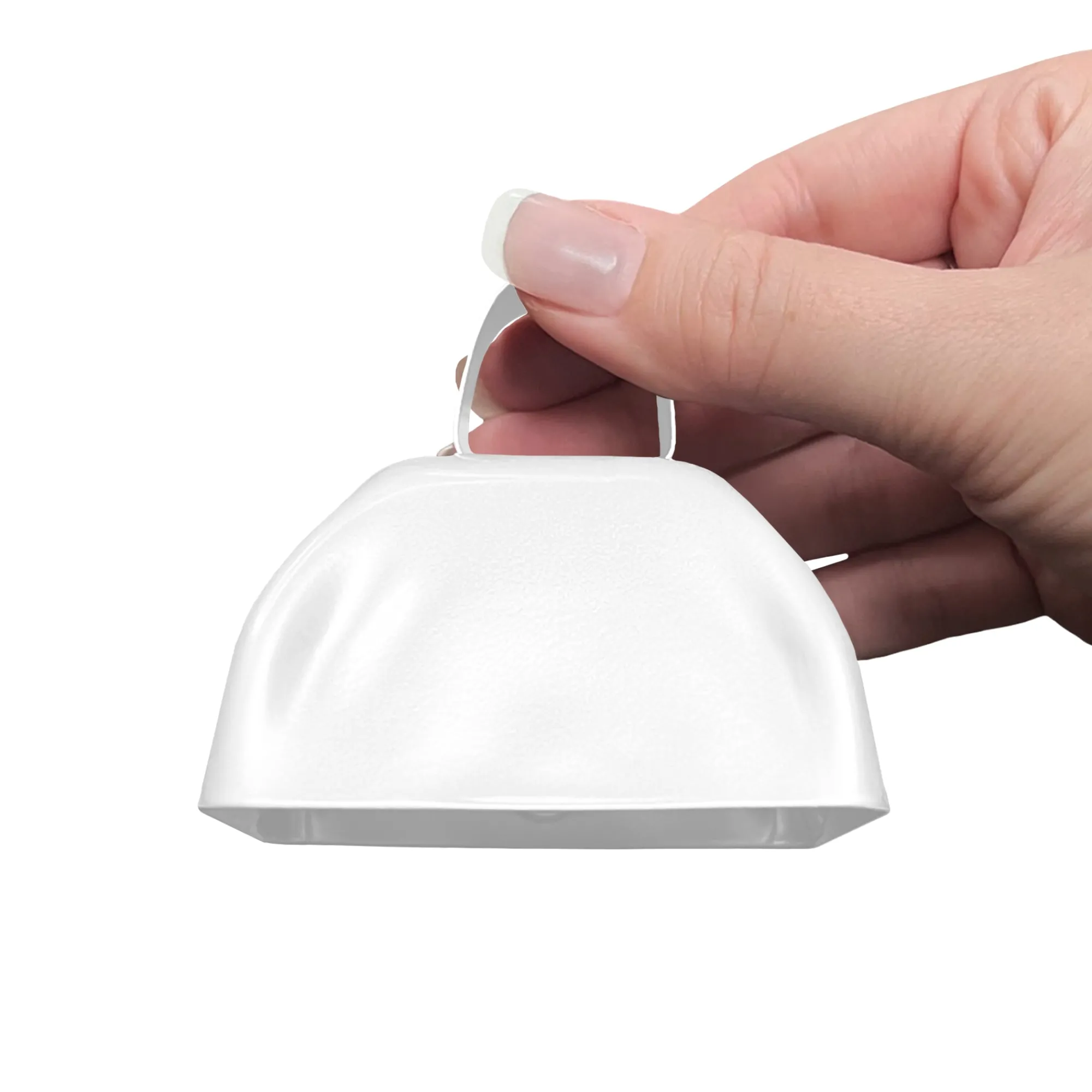 Outlet Windy City Novelties Metal Cowbells White