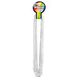 Outlet Windy City Novelties White 33" 7mm Bead Necklaces