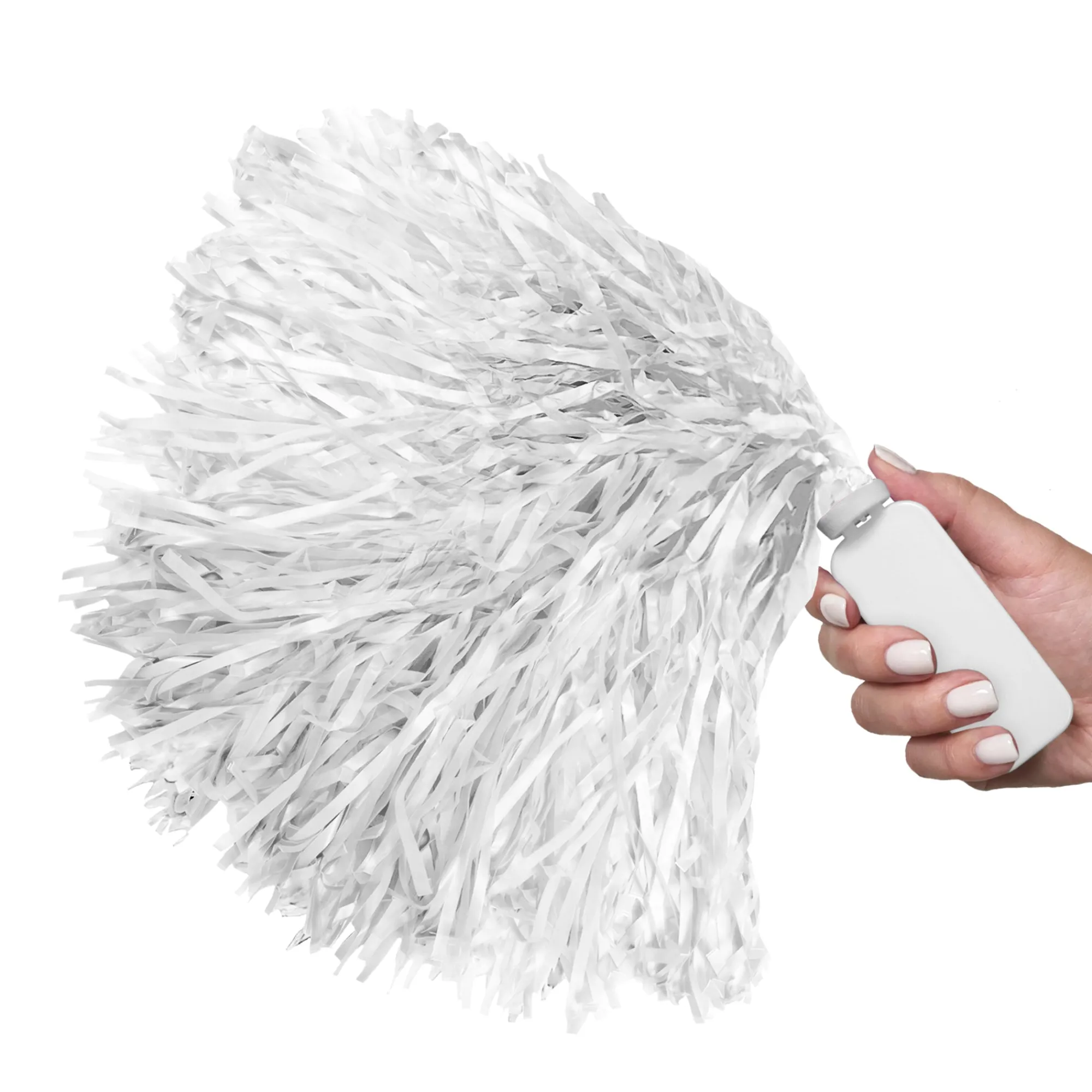 Best Windy City Novelties Pom Poms White