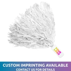 Best Windy City Novelties Pom Poms White