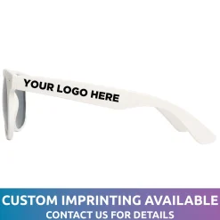 Discount Windy City Novelties Retro Sunglasses White
