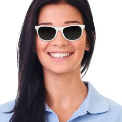 Discount Windy City Novelties Retro Sunglasses White