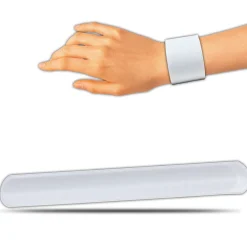 Best Windy City Novelties Slap Bracelets White
