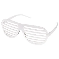 Discount Windy City Novelties White Slotted Glasses