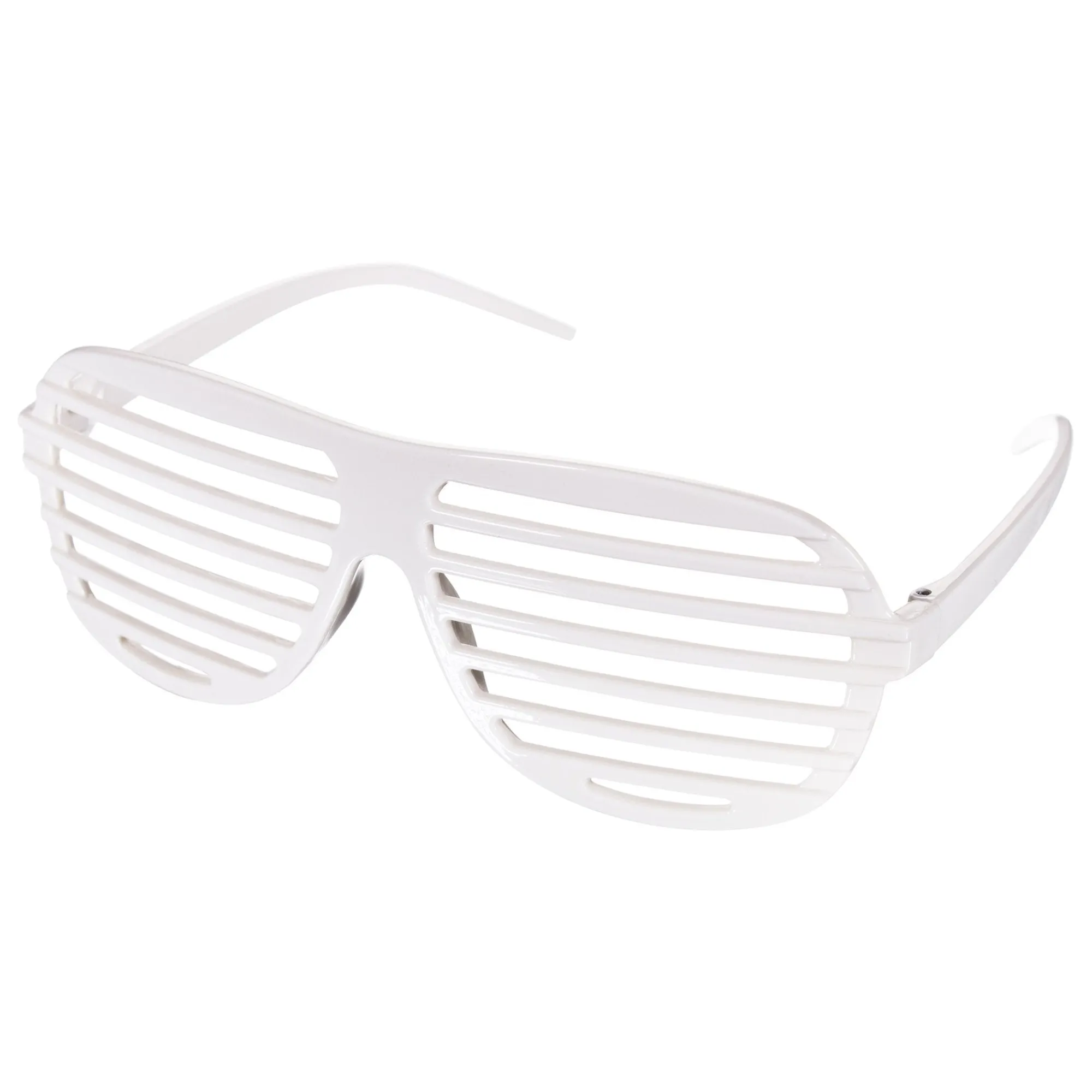 Discount Windy City Novelties White Slotted Glasses