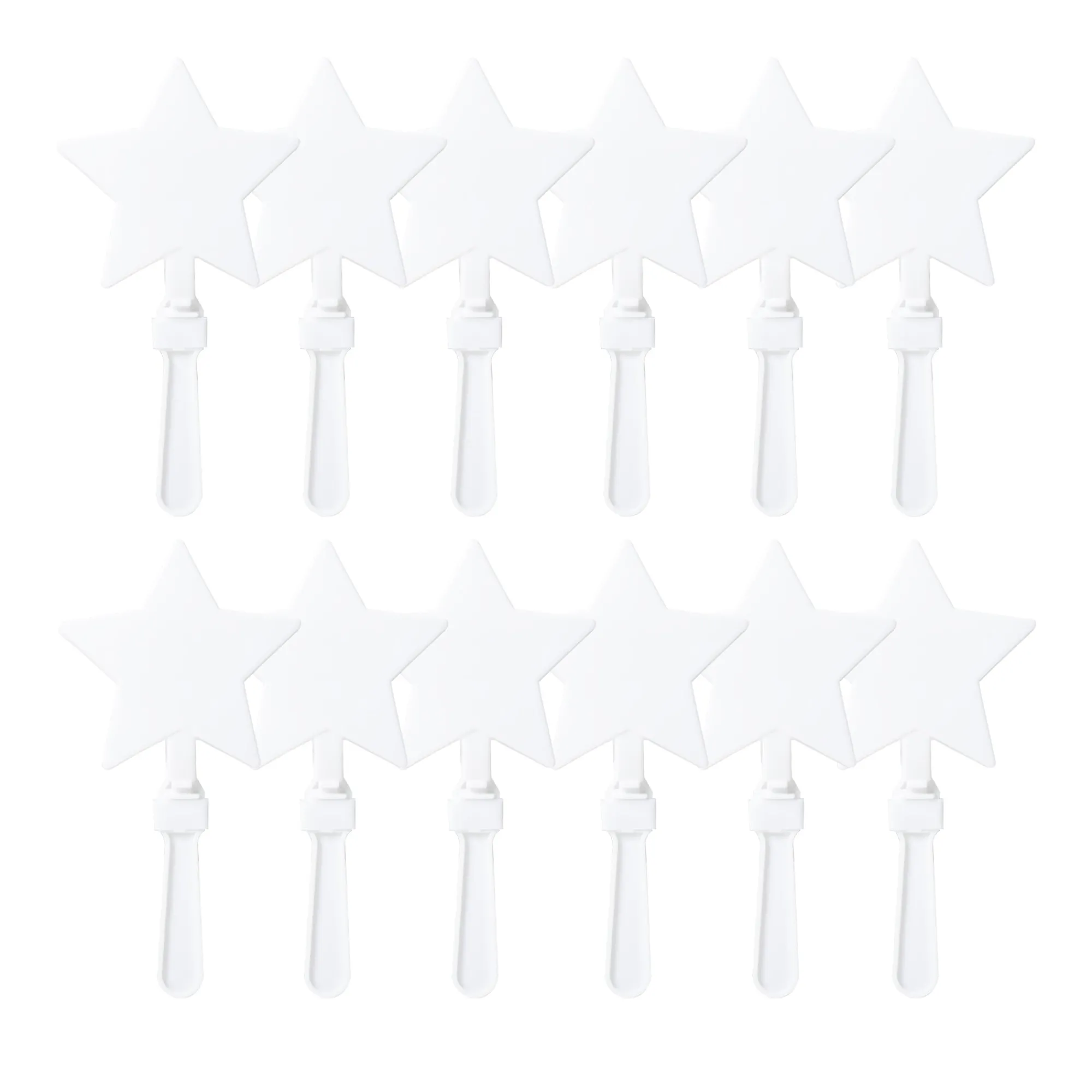 Sale Windy City Novelties Star Hand Clappers White