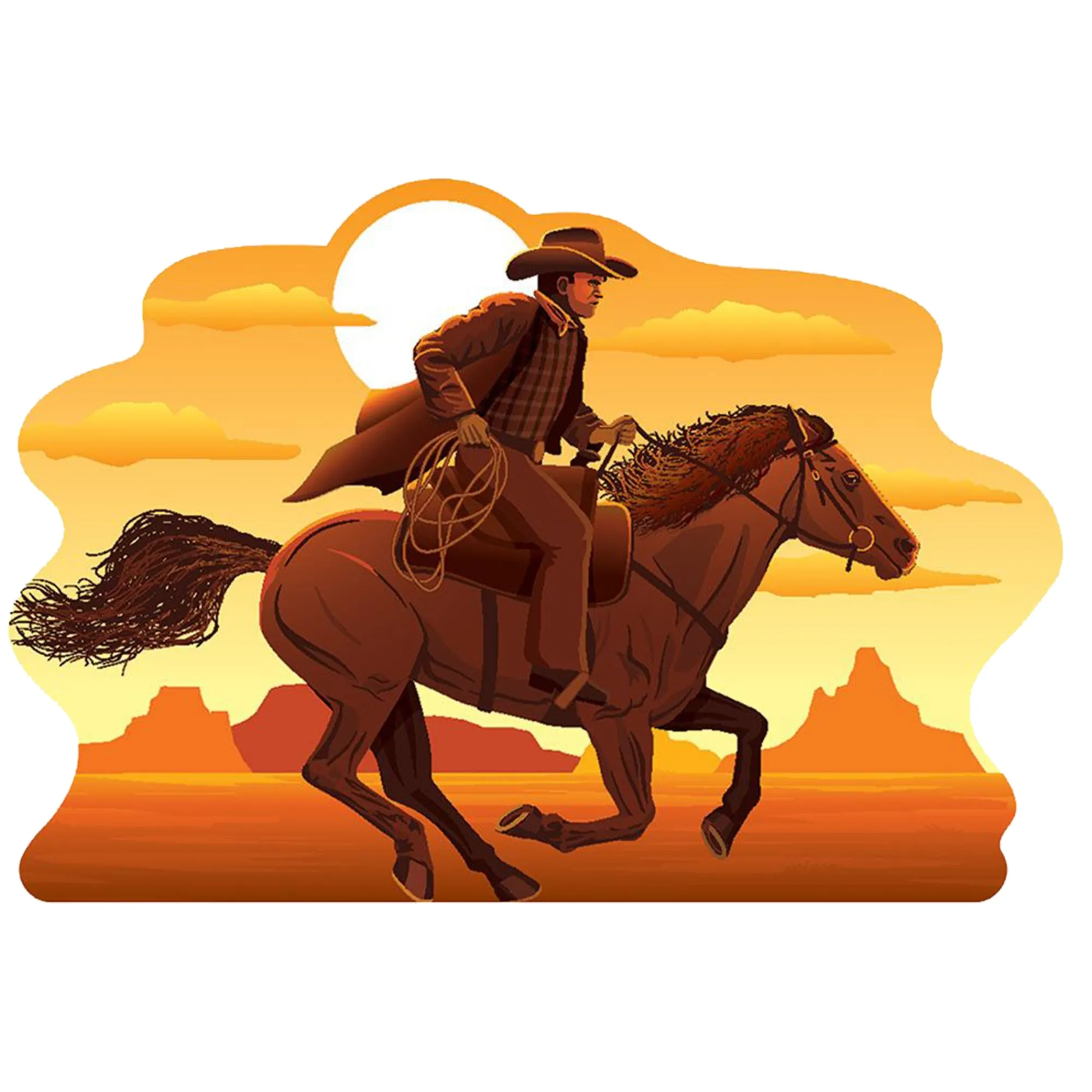 Online Windy City Novelties Wild West Cutouts