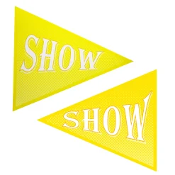 Outlet Windy City Novelties Win, Place, Show Pennant Cutouts