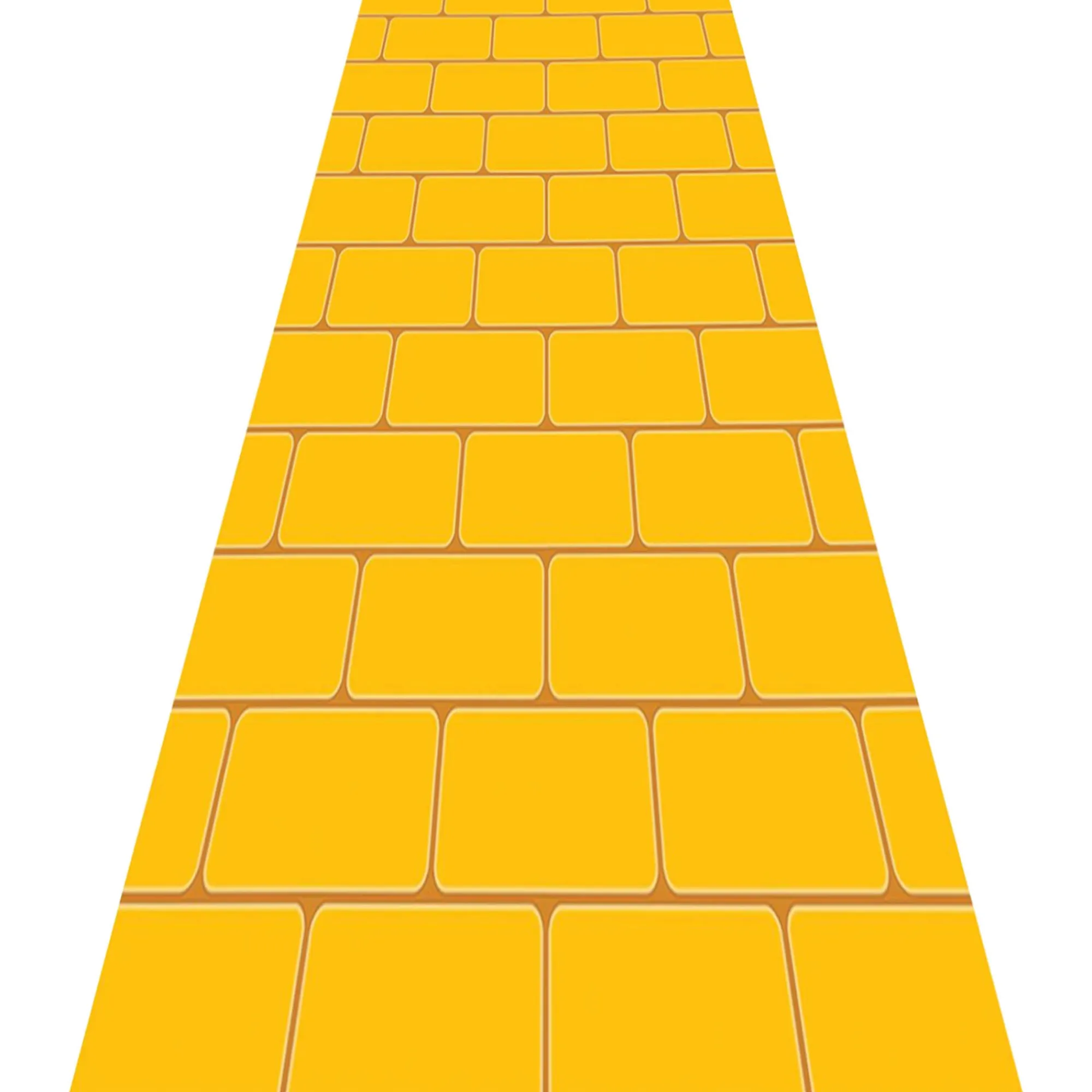 Hot Windy City Novelties Yellow Brick Road Floor Runner