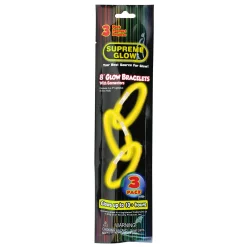 Outlet Windy City Novelties Glow Bracelets Yellow