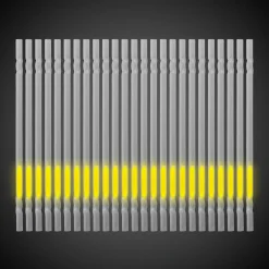 Online Windy City Novelties 9" Glow Motion Straws Yellow