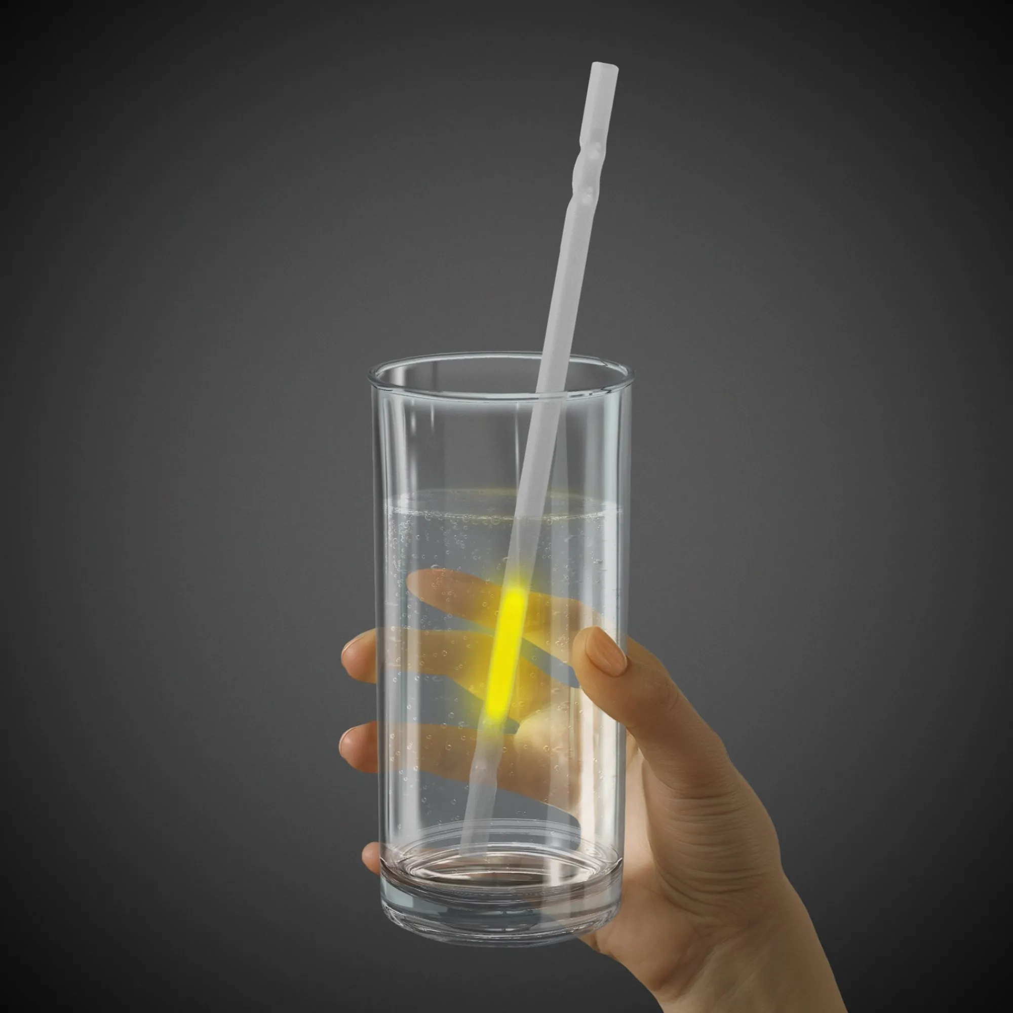 Online Windy City Novelties 9" Glow Motion Straws Yellow